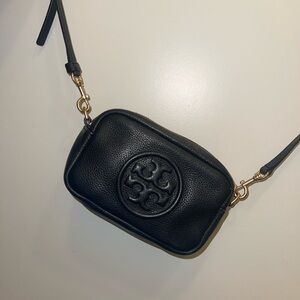 Tory Burch Black Leather Crossbody Bag